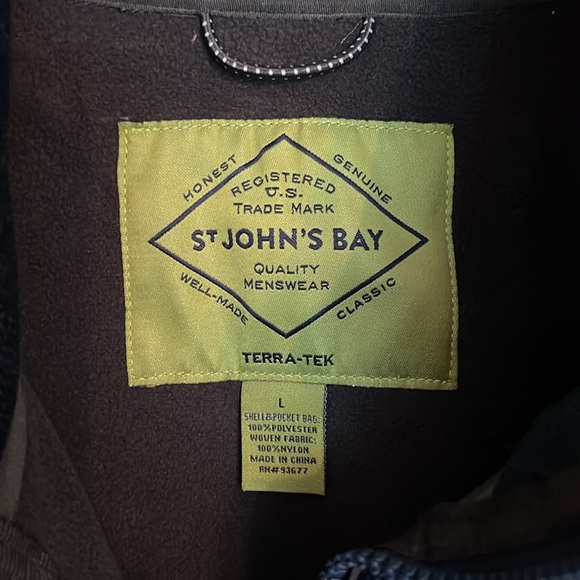 St. John’s bay windproof jacket L NWT - Picture 6 of 13